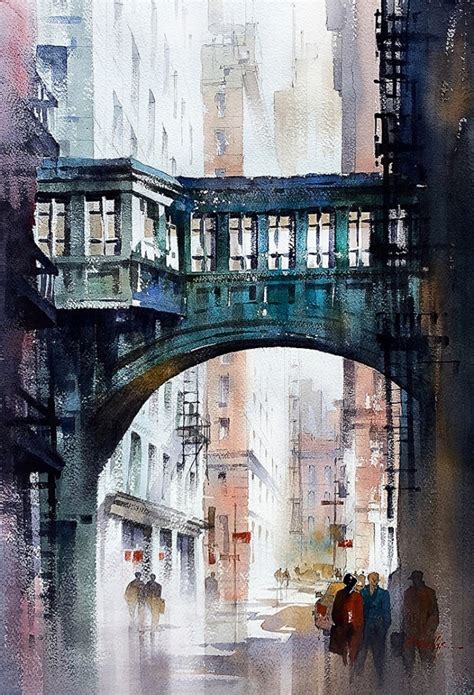 Architecture Paintings Celebrate The Beautiful Mysteries Of Cities
