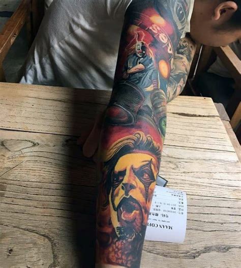50 Slipknot Tattoos For Men - Heavy Metal Band Design Ideas