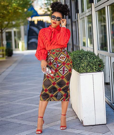 40 Latest Ankara Skirt Styles You Should Check Out Thrivenaija