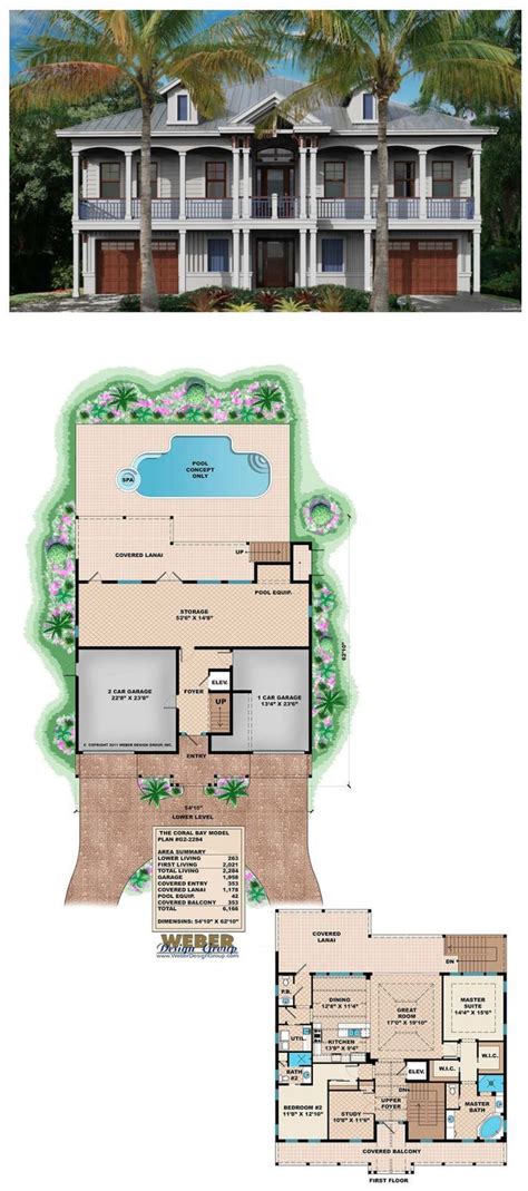 Sater design is the best place to find the perfect floor plan for you and your family. Beach House Plan: West Indies Island Cottage Home Floor ...