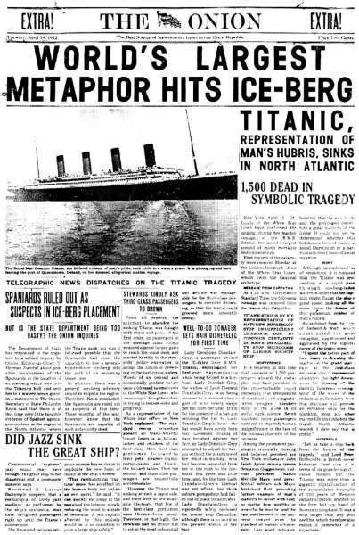 To reference an article in your mla paper, you include a citation for any information you used from the article in the text. Newspapers about Titanic - R.M.S. TITANIC Photo (11487298 ...