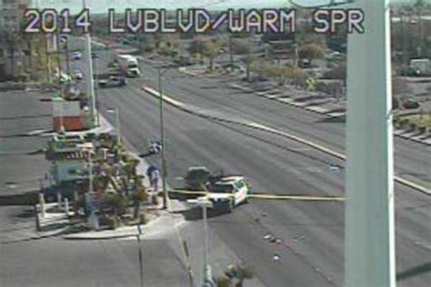 Warm Springs Crash Near Las Vegas Boulevard Severely Injures Pedestrian