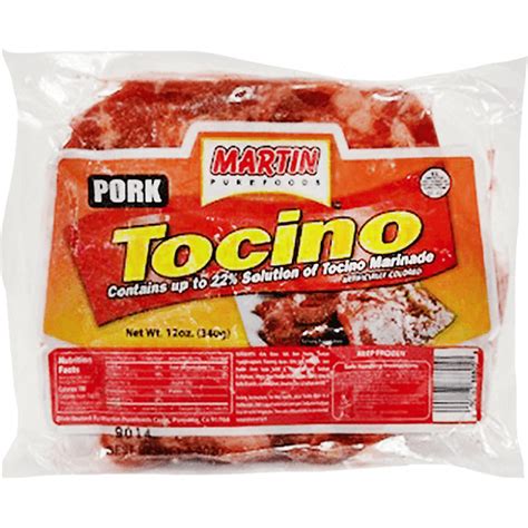 Martin Purefoods Pork Tocino 12 Oz Tocino Island Pacific Market