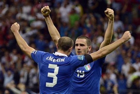 Leonardo bonucci and giorgio chiellini, they could go to harvard university to give classes about how to be a central so were chiellini and bonucci really the professors and united the students? Semi Final Germany vs Italy