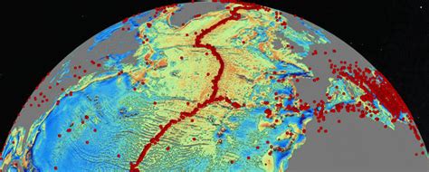 Atlantic Ocean Floor Topography Map