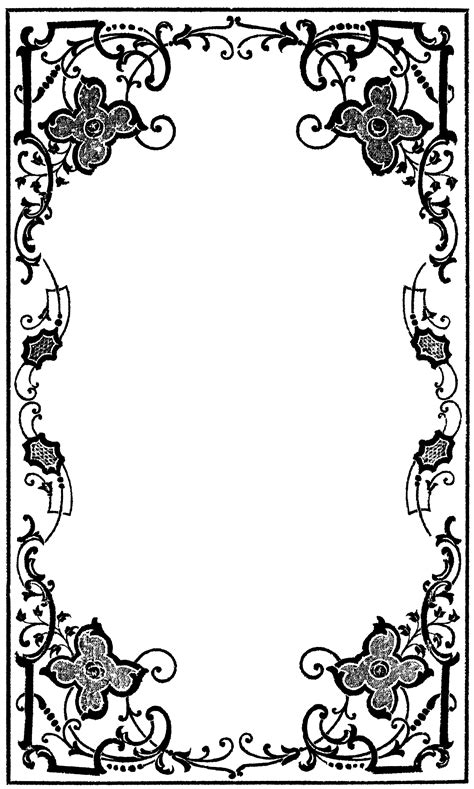 Free Fancy Page Border Download Free Fancy Page Border Png Images