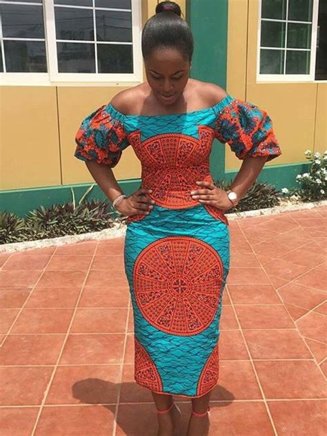 Sun Dial African Dresses For Women African Print Dress Designs