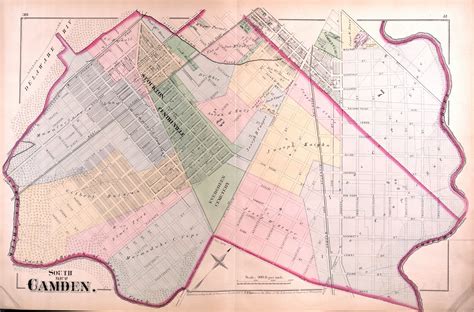 Maps Nj Maps From The Atlas Of Philadelphia And Environs G M