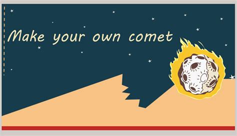How To Make Your Own Comet Craft Ideas For Kids Mocomi