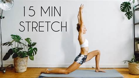 15 Min Full Body Stretch And Cool Down Routine Youtube