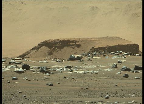 Photo From Nasas Mars Rover Shows Where Ancient Lake And River May