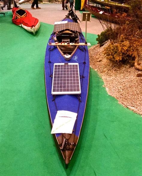 Kleppers Solar Powered E Kayak Gives Your Arms A Rest Kayaking
