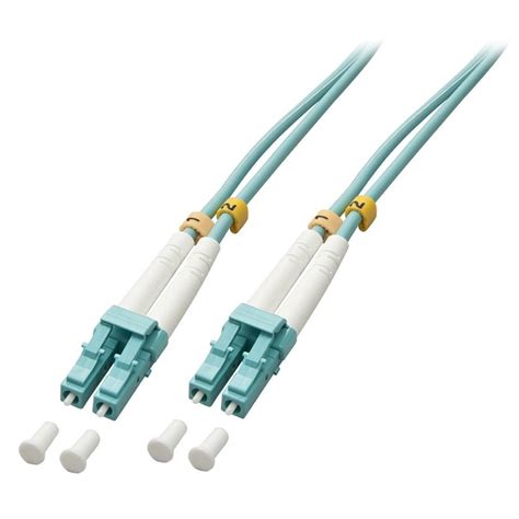 100m Fibre Optic Patch Lead Om3 Lc To Lc Connectors From Lindy Uk