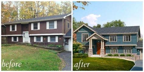 Split level houses have been very well known within the years between the nineteen sixties to 1980s. Retro Ranch | Exterior house remodel, Home exterior ...