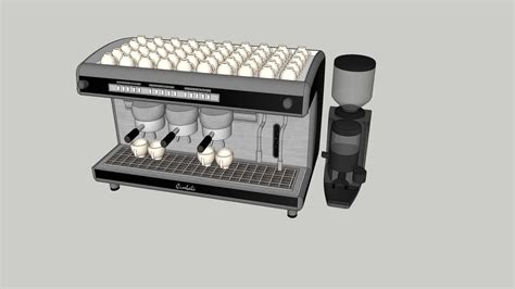 Cimbali Espresso Coffee Machine 3d Warehouse
