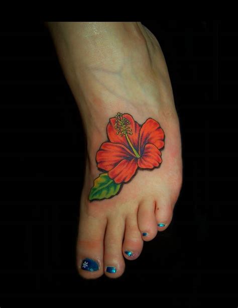 Simple Hibiscus Flower Tattoo Best Tattoo Ideas