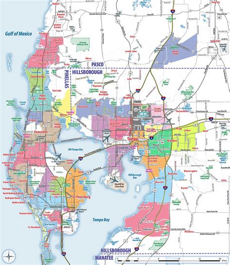 Zip Code Map Of Tampa Map