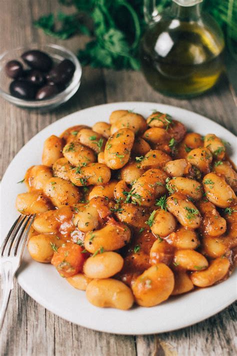 This is the most biased post i'll ever write but after reading what i have to say, you may be persuaded to come anyway! Greek Butter Beans Recipe - Gigantes Plaki (Vegan) - Real ...