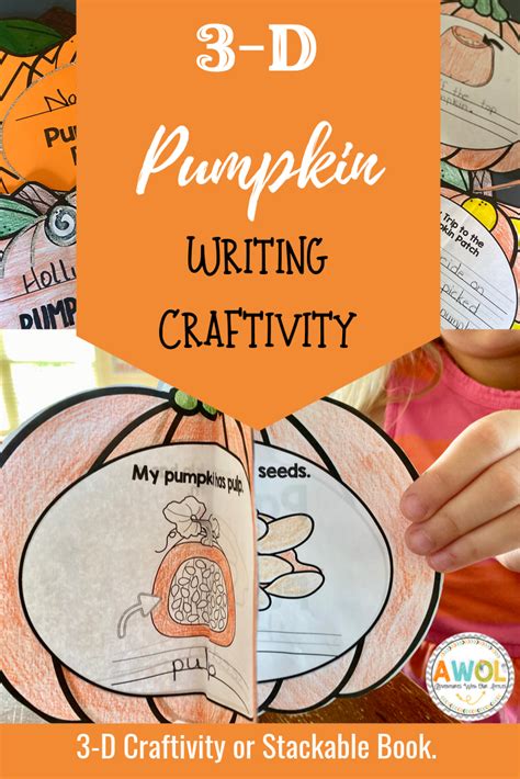 Pumpkin Craft Fall Writing Life Cycle Of A Pumpkin Writing Craftivity
