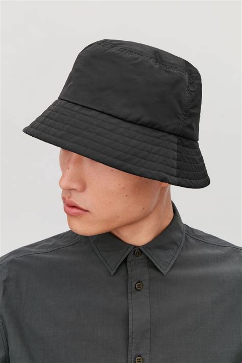 Cos Bucket Hat Black Lxl Mens Bucket Hats Indie Outfits Men