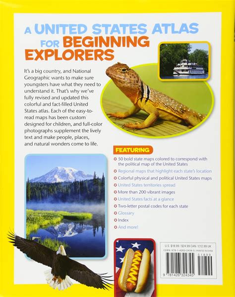 National Geographic Kids Beginners United States Atlas Hardcover