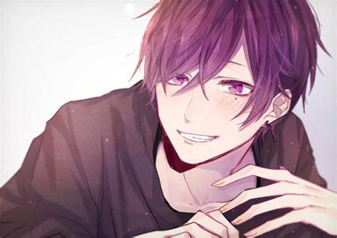 埋め込み Animeguys Handsome Anime Anime Purple Hair Anime Guys