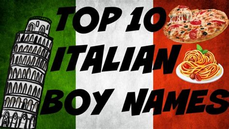 Top 10 Italian Baby Boy Names