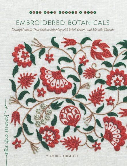 Embroidered Botanicals Beautiful Motifs That Explore Stitching With