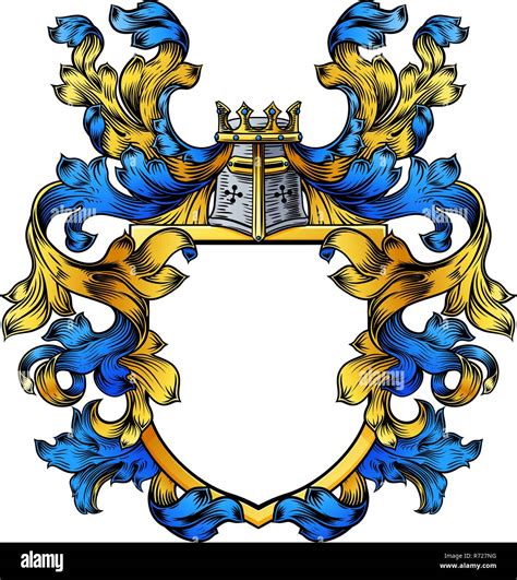 Escudo de Armas escudo heráldico el escudo de la familia Knight Imagen