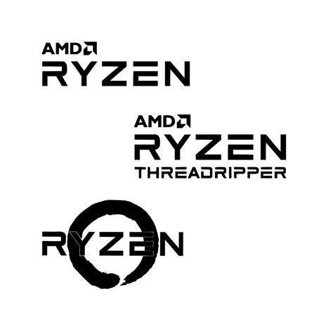 Amd Ryzen Vinyl Ryzen Logo Sticker Amd Ryzen Decal Amd Etsy Uk