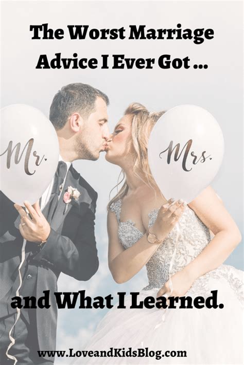 The Worst Marriage Advice I Ever Got And What I Learned Bad Marriage Marriage Advice Marriage