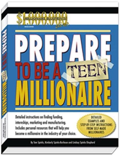 Prepare To Be A Teen Millionaire 9780757307232 Tom Spinks Boeken