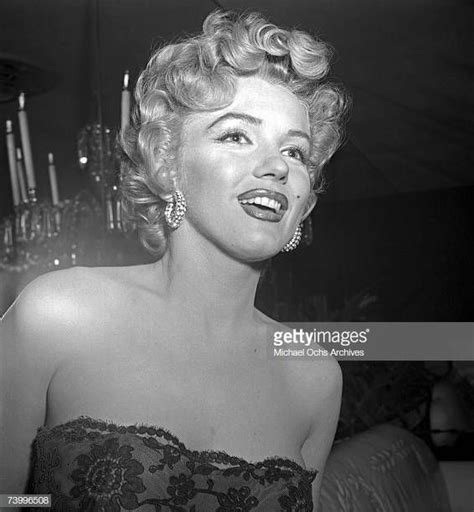 Actress Marilyn Monroe Attends The Photoplay Awards On February 11