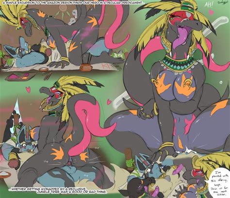 Lusty Shamaness By Zerofox1000 Pokémon Showcase Salazzle Luscious Hentai Manga And Porn