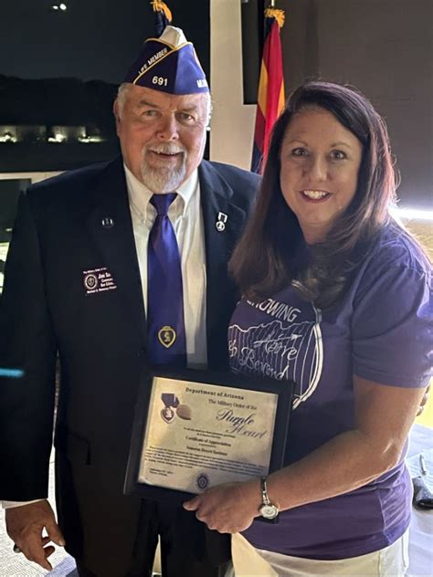 Sdi Named A Purple Heart Institution By The Department Of Arizona