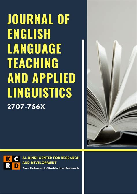 Journal Of English Language Teaching And Applied Linguistics Jeltal