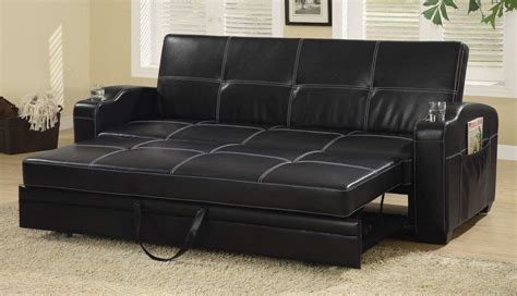 Black Sofa Bed 7219 