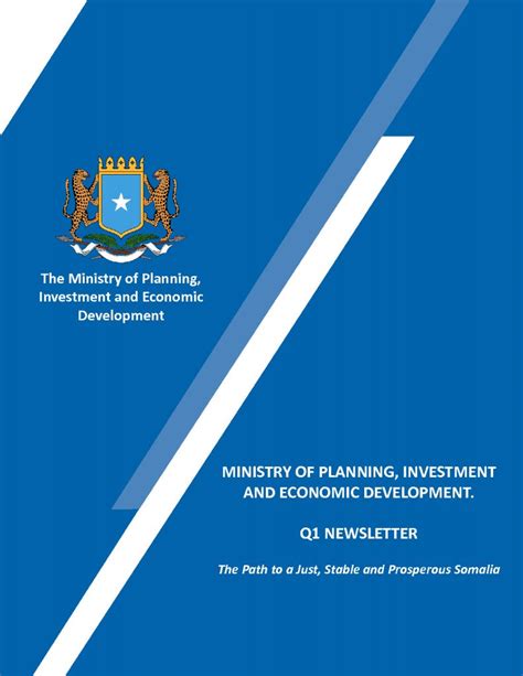 Ministry Of Planning 1st Quarter Newsletter Ministry Of Planning