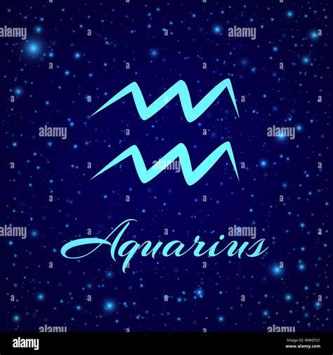 Aquarius Symbol Stock Vector Images Alamy