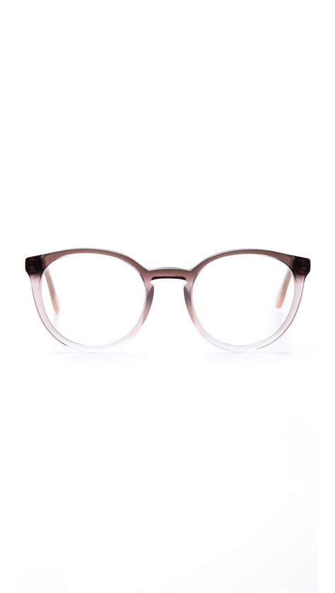Lyst Stella Mccartney Gradient Frame Glasses Brown Fade In Brown