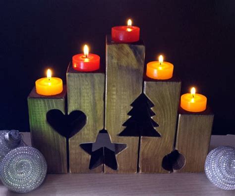 Tea Light Holders For Christmas 7 Steps With Pictures