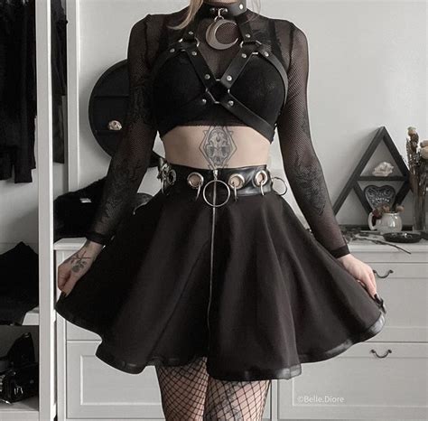 Gothic Outfits Edgy Outfits Grunge Outfits Cute Casual Outfits Pretty Outfits E Girl
