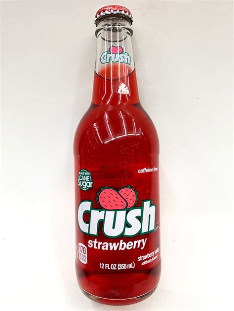 Crush Strawberry Soda Soda Pop Shop
