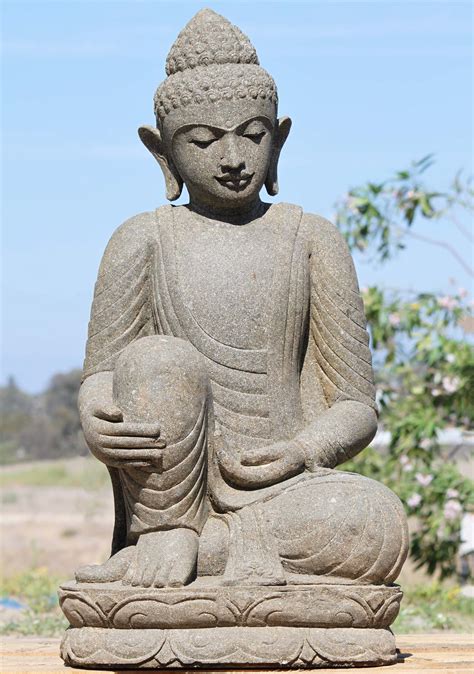 Sold Stone Resting Garden Buddha Statue 39 102ls2 Hindu Gods