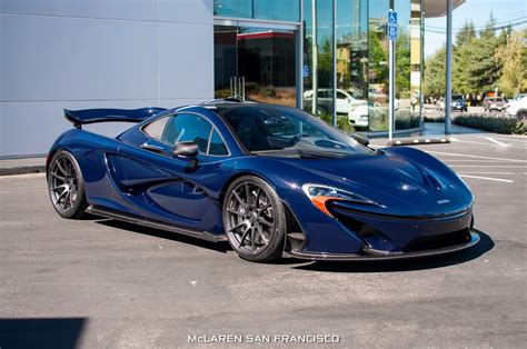 Stunning Dark Blue Mclaren P1 Arrives In San Francisco Gtspirit