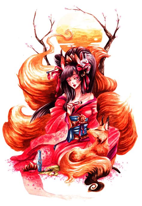 Kitsune By Yunaxd On Deviantart