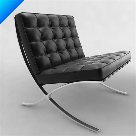 Even so, we think of the barcelona chair as modernist. barcelona chair 3d model