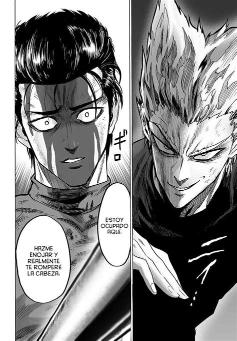 Manga One Punch Man Saitama Vs Garou