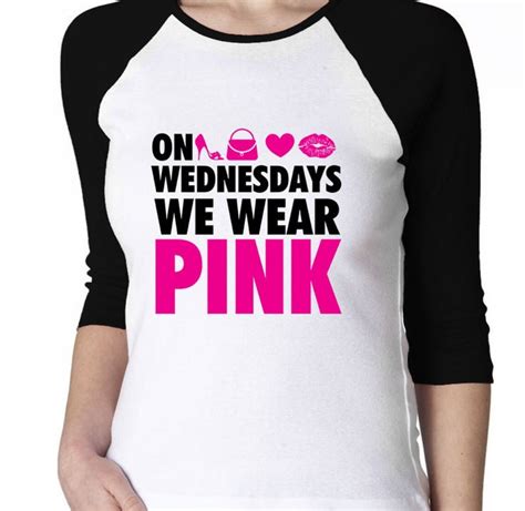Mean Girls Wednesdays We Wear Pink Svg Vector File Cut File Etsy My Xxx Hot Girl