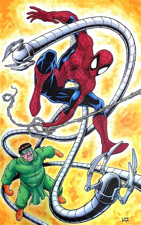 Spider Man Vs Doctor Octopus By Eric Wolfe In R Ms Spider Man Comic